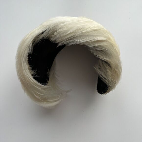 Vintage Feathers Hat Millinery Salon Lit Brothers Philadelphia 1960s 60s Feather - Picture 3 of 4